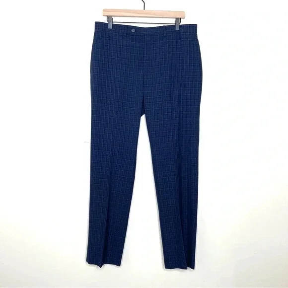 Lauren Ralph Lauren Men's Classic-Fit UltraFlex Stretch Check Dress Pant